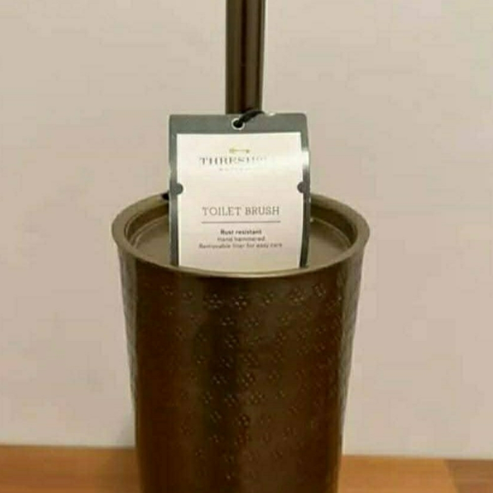Threshold Metallic Toilet Brush Holder Box Of 2
